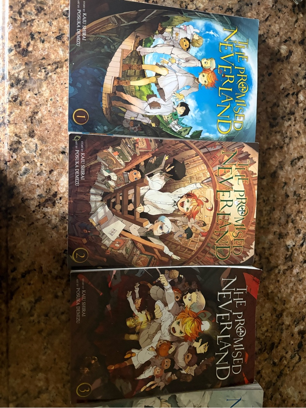 The Promised Neverland Manga Volumes 1-5 Set